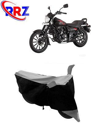 RRZ Waterproof Two Wheeler Cover for Bajaj(Avenger 220 Street, Black, Grey)