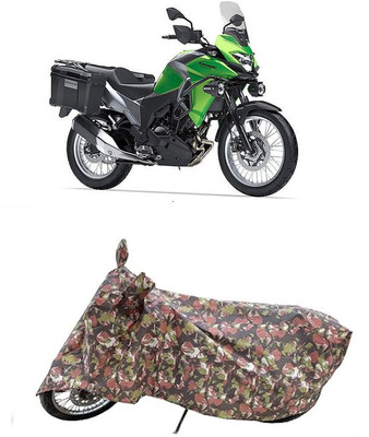 Coxtor Waterproof Two Wheeler Cover for Kawasaki(Versys-X 300, Multicolor)