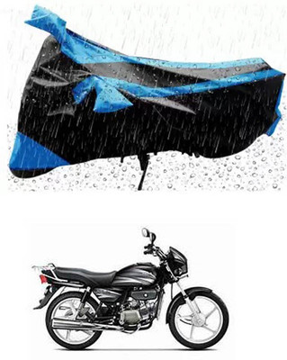 RONISH Waterproof Two Wheeler Cover for Hero(Splendor Plus, Blue)