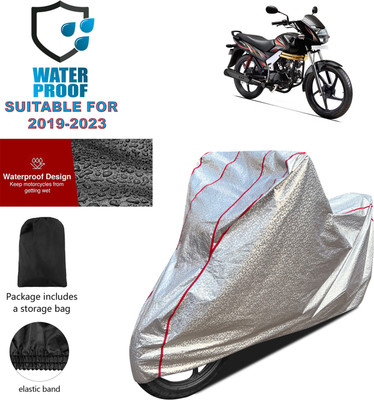 PAGORA Waterproof Two Wheeler Cover for Mahindra(Centuro XT, Silver)