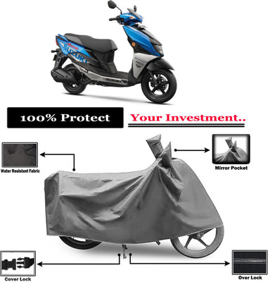 Amexride Two Wheeler Cover for Suzuki(Avenis 125, Grey)