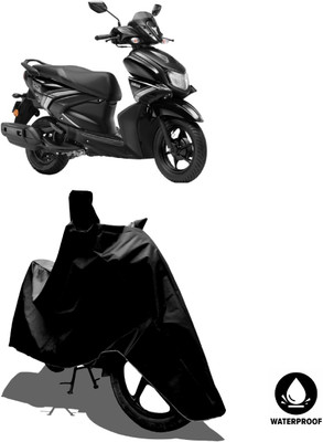 Amexride Waterproof Two Wheeler Cover for Yamaha(RayZR 125 Fi, Black)