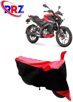 AutoGalaxy Waterproof Two Wheeler Cover for Bajaj(Pulsar 160 NS DTS-i, Black, Red)