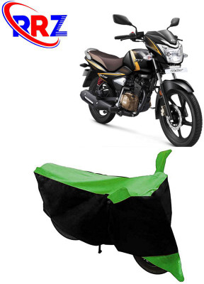 RRZ Waterproof Two Wheeler Cover for TVS(Victor New, Black, Green)