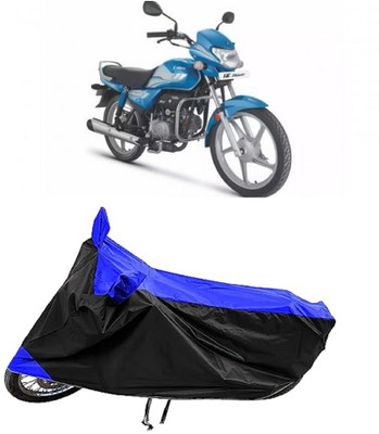 GROFATIK Two Wheeler Cover for Hero(HF Dawn BS6, Blue)