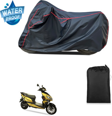 PAGORA Waterproof Two Wheeler Cover for Okinawa(Black)