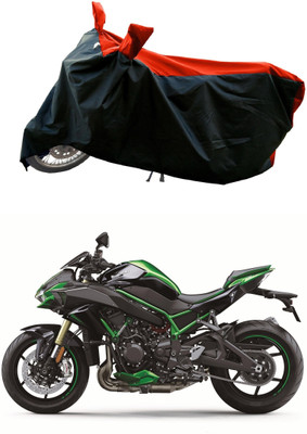DeepShakshi AUTOMOTIVE Waterproof Two Wheeler Cover for Kawasaki(ZH2 BS6, Red)