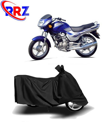 RRZ Waterproof Two Wheeler Cover for TVS(Victor GLX, Black)