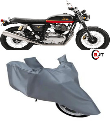 BHAGAT JI TRADER Waterproof Two Wheeler Cover for Royal Enfield(Silver)