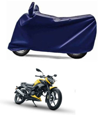 Mdstar Two Wheeler Cover for Yamaha(Blue)