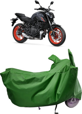 Amexride Two Wheeler Cover for Yamaha(MT 07, Maroon)