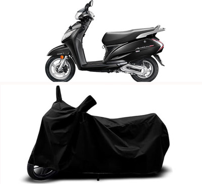 RABABLI Waterproof Two Wheeler Cover for Honda(Activa 125, Black)