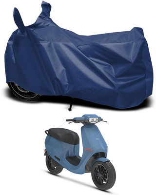 RABABLI Waterproof Two Wheeler Cover for Ola(Blue)