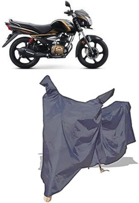 Amexride Two Wheeler Cover for TVS(Victor Premium, Grey)