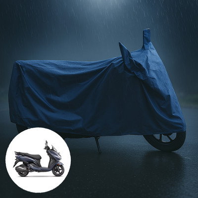 PAGORA Waterproof Two Wheeler Cover for Suzuki(Burgman Electric, Blue)