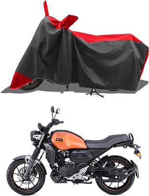 KEDIT Two Wheeler Cover for Yamaha(FZ-X, Red)