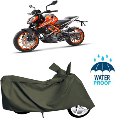 Autoinnovation Waterproof Two Wheeler Cover for KTM(Green)