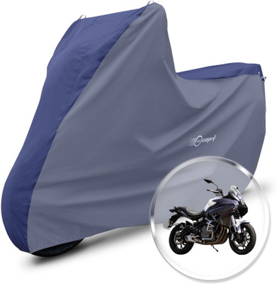 Neodrift Two Wheeler Cover for Benelli(TNT 600 GT, Blue, Grey)