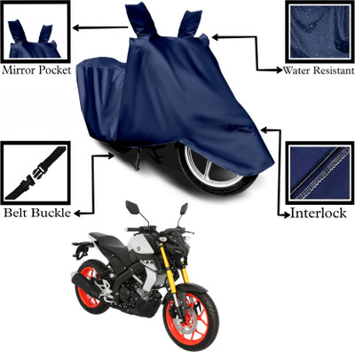 DeepShakshi AUTOMOTIVE Two Wheeler Cover for Yamaha(MT 15 New, Blue)