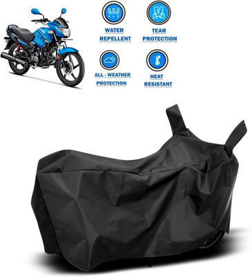 CODOKI Waterproof Two Wheeler Cover for Hero(Glamour FI, Black)