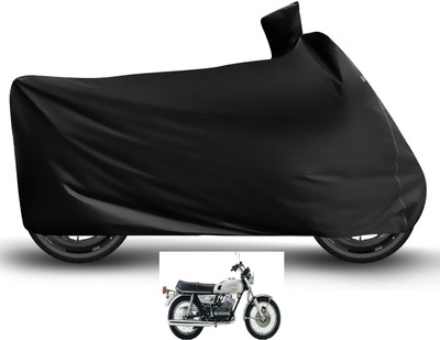 Auto Hub Waterproof Two Wheeler Cover for Yamaha(RD 350, Black)