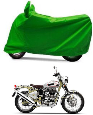 Furious3D Two Wheeler Cover for Royal Enfield(Bullet Trials 350, Green)