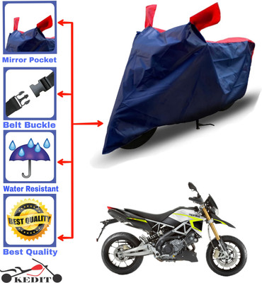 KEDIT Two Wheeler Cover for Aprilia(Dorsoduro 900, Red, Blue)