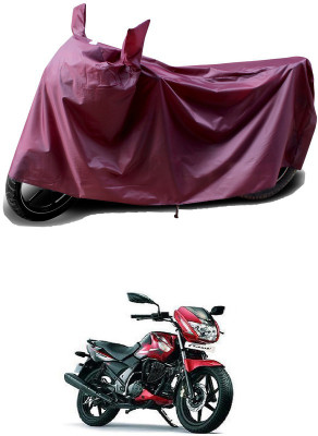THE REAL ARV Waterproof Two Wheeler Cover for TVS(Flame, Maroon)