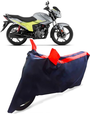 AUTO PEARL Two Wheeler Cover for Hero(Glamour Blaze, Red, Blue)