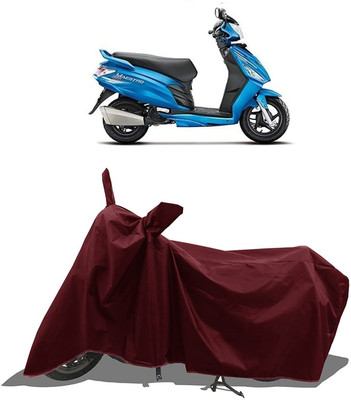 KEDIT Waterproof Two Wheeler Cover for Hero(Maestro Edge, Maroon)