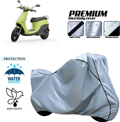 CODOKI Waterproof Two Wheeler Cover for Ola(Silver)