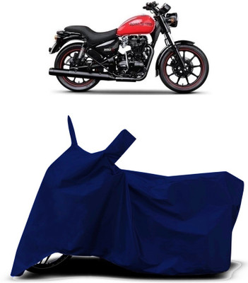 VESMEI Two Wheeler Cover for Royal Enfield(Thunderbird 500, Blue)