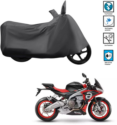 GOSHIV-car and bike accessories Waterproof Two Wheeler Cover for Aprilia(Grey)