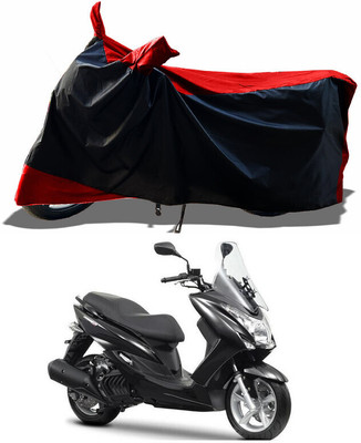 DeepShakshi AUTOMOTIVE Waterproof Two Wheeler Cover for Yamaha(Majesty S 155 maxi BS6, Red)