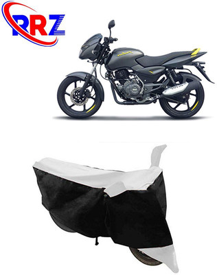 RRZ Waterproof Two Wheeler Cover for Bajaj(Pulsar NS 200, Black, White)