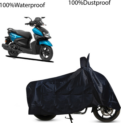 EGAL Waterproof Two Wheeler Cover for Yamaha(Ray-ZR 125FI BS6, Black)