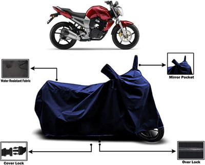 Amexride Two Wheeler Cover for Yamaha(FZ16, Blue)