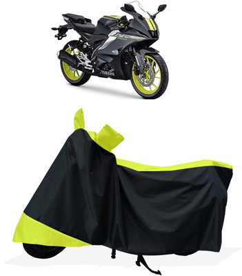 Tricway Two Wheeler Cover for Yamaha(YZF R15, Yellow)
