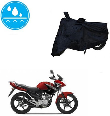 MMSSTAR Waterproof Two Wheeler Cover for Yamaha(YBR 125, Black)