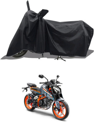 Mdstar Waterproof Two Wheeler Cover for KTM(Duke 390, Black)