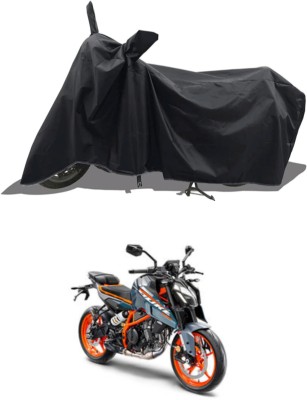 RAQTRO Two Wheeler Cover for KTM(Duke 390, Black)