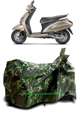 DeepShakshi AUTOMOTIVE Waterproof Two Wheeler Cover for Honda(Activa 5G, Multicolor)