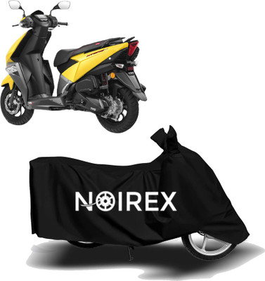 NOIREX Two Wheeler Cover for TVS(NTORQ, Black)