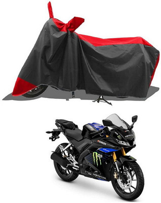 PAGORA Waterproof Two Wheeler Cover for Yamaha(YZF R15 V3 Moto GP Edition, Red, Black)