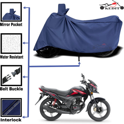 AASHTIK MART Two Wheeler Cover for Honda(CB Shine SP, Blue)