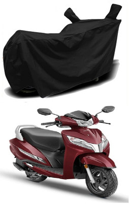 AutoFave Waterproof Two Wheeler Cover for Honda(Activa 125, Black)