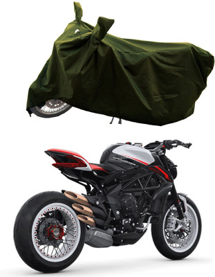 GROFATIK Two Wheeler Cover for MV Agusta(Dragster800 RR, Green)