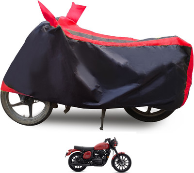 Euro Care Waterproof Two Wheeler Cover for JAWA(42, Red)