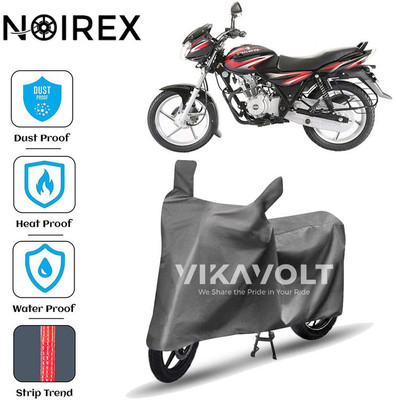 NOIREX Two Wheeler Cover for Bajaj(Discover 125 DTS-i, Grey)