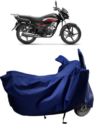 Amexride Two Wheeler Cover for Hero(CD 110 Dream, Blue)
